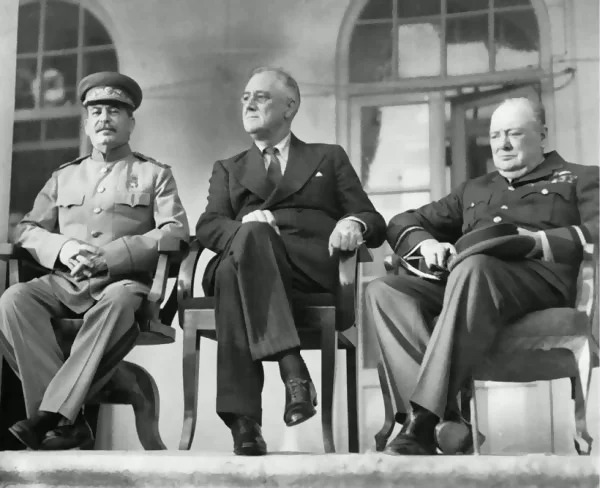  Staljin, Roosevelt i Churchill 